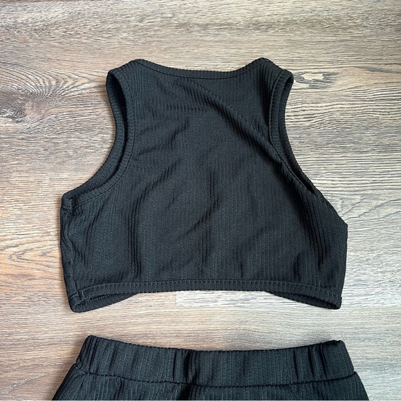 Shein Black Top and Skirt Set - Picture 6 of 9